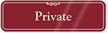 Private Sign