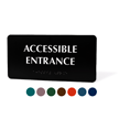 4 in. x 8 in. Custom Braille Sign