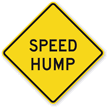 Speed Hump - Traffic Sign