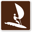 Wind Surf Symbol - Traffic Sign