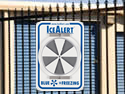 Parking lot gate signs give valuable instructions.