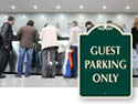 Make your Guests feel welcome by reserving parking spaces.