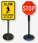 Portable Sign Bases