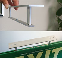 Properly Mount your Exit Signs