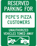 Free to Print Tow Away Signs