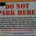 22 Funniest Parking Signs of All Time