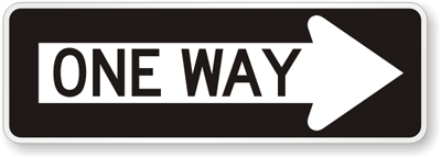 One Way Signs – Making Movement Easy