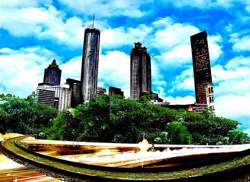 A vision of Atlanta's future. Image from Jesse Budlong.
