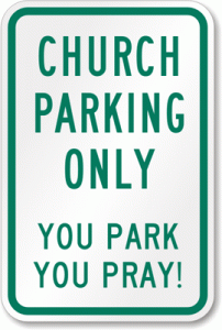 Church-Parking-Sign-K-4210