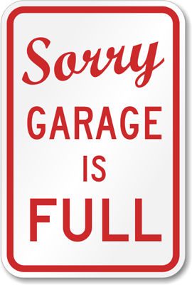 Sorry! This garage is full