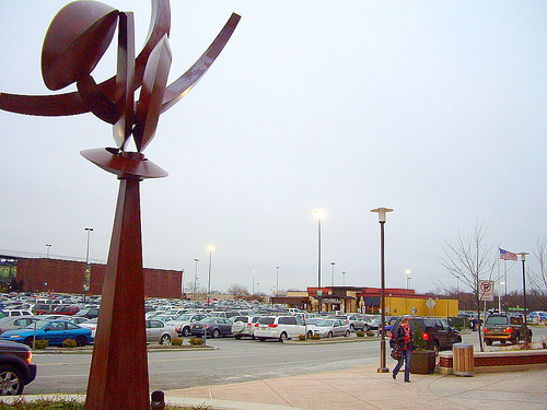 New Jersey mall parking lot