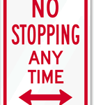 No Stopping, No Standing, No Parking: What do they mean?