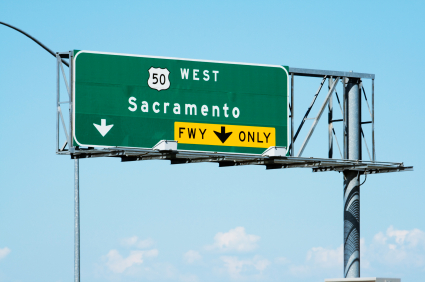 Applied Letters Direction Sign