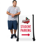 Go Big with BigBoss A-Frame Parking Lot Signs