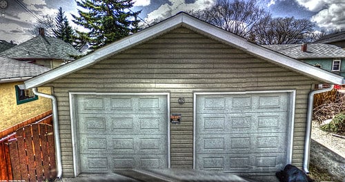 two-car garage