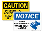 Health Safety Signs