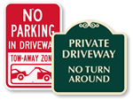 Private Driveway Signs