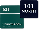 Custom Room Number Signs
