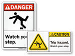 Watch Your Step Labels
