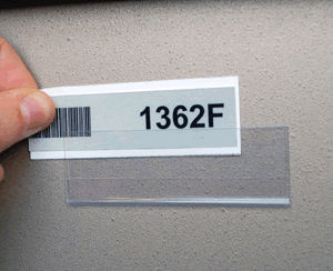 Open Edge Label Holder