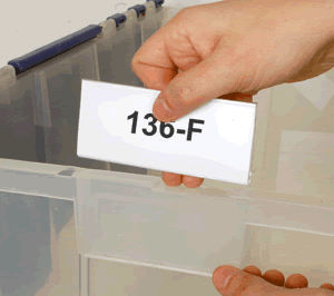 Tri·Dex™ Label Holders (for bins)