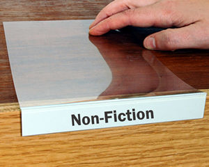 Moveable Shelf Label Holders
