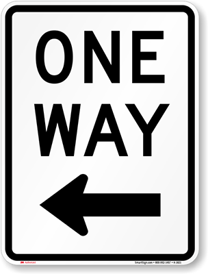 with Left Arrow Protect Your Business & Municipality One Way | 18 X 24 Heavy-Gauge Aluminum Rust Proof Parking Sign Made in The USA 