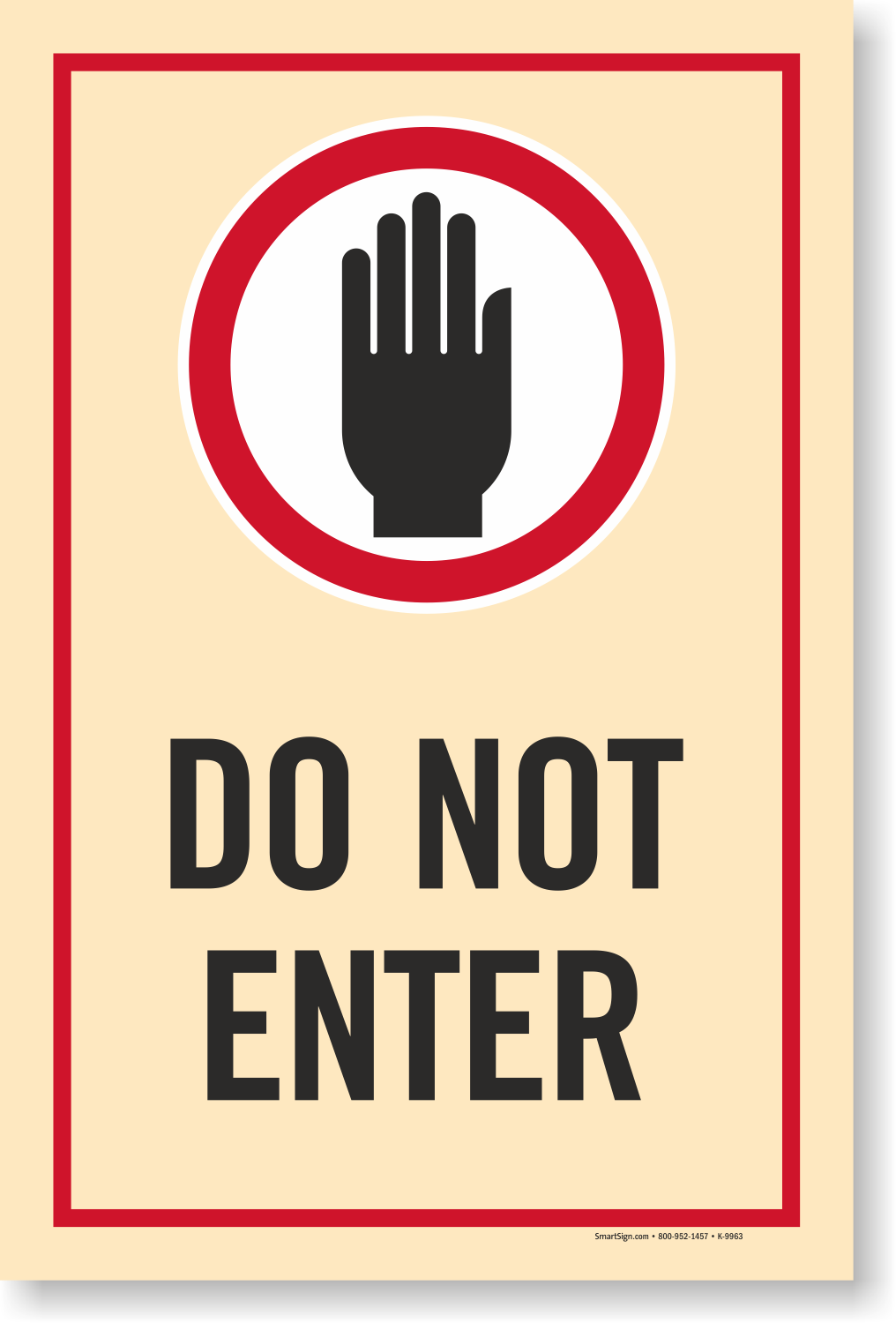 Do Not Enter Sign - Bank2home.com