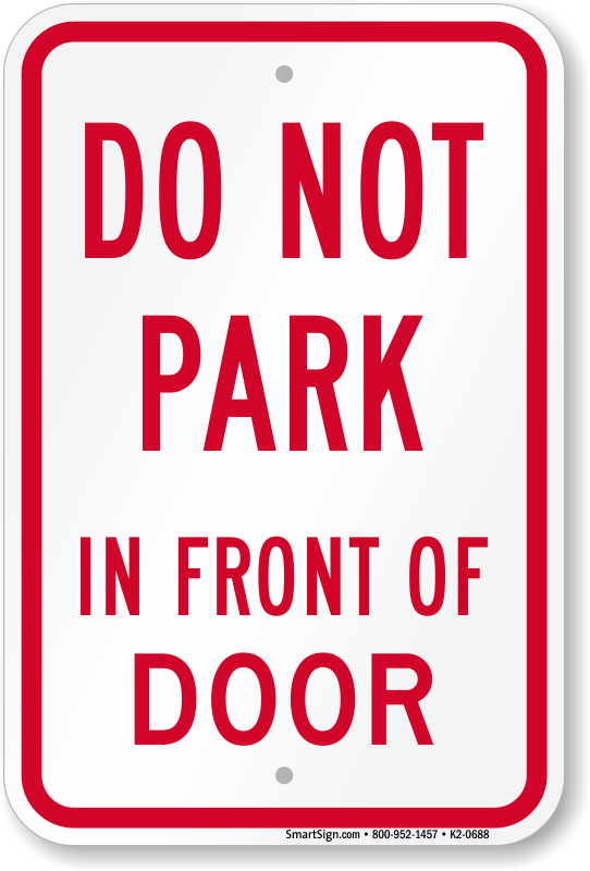 garage door entrance gate,funny sign No Parking sign Home Décor Home &  Garden Novelty Home Décor Plaques & Signs
