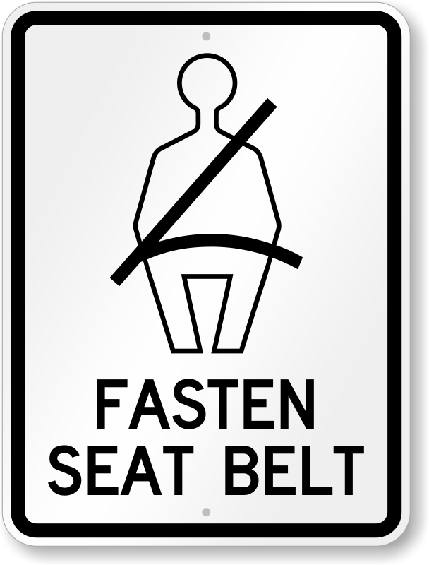 Fasten Seat Belt Sign