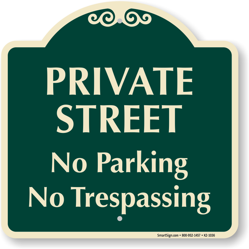 Parkplatzschild Privé - Schlüssel Bern AG