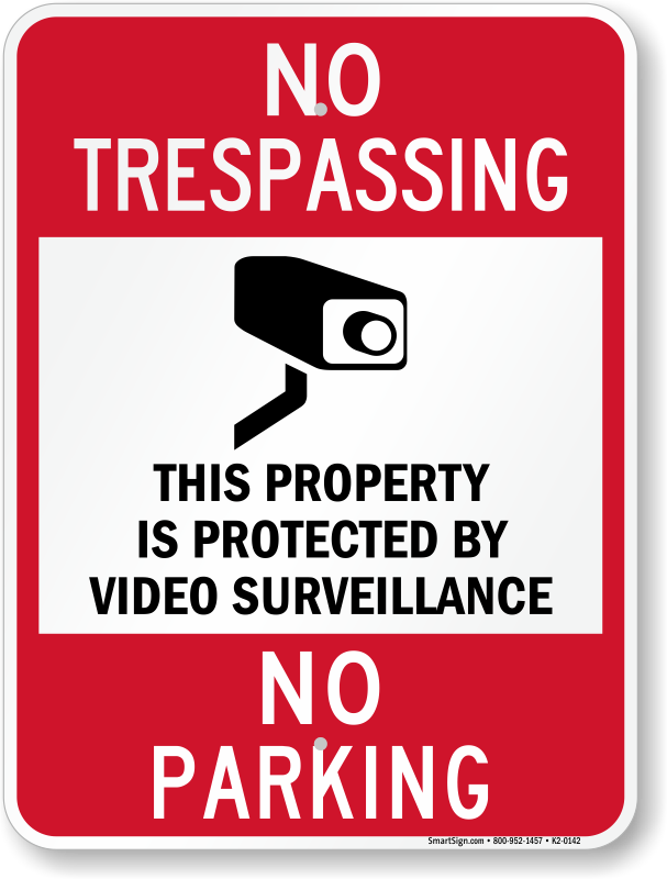 Caution Automatic Gate CCTV Monitored No Parking No Turning Sign Board 20cmx30cm 