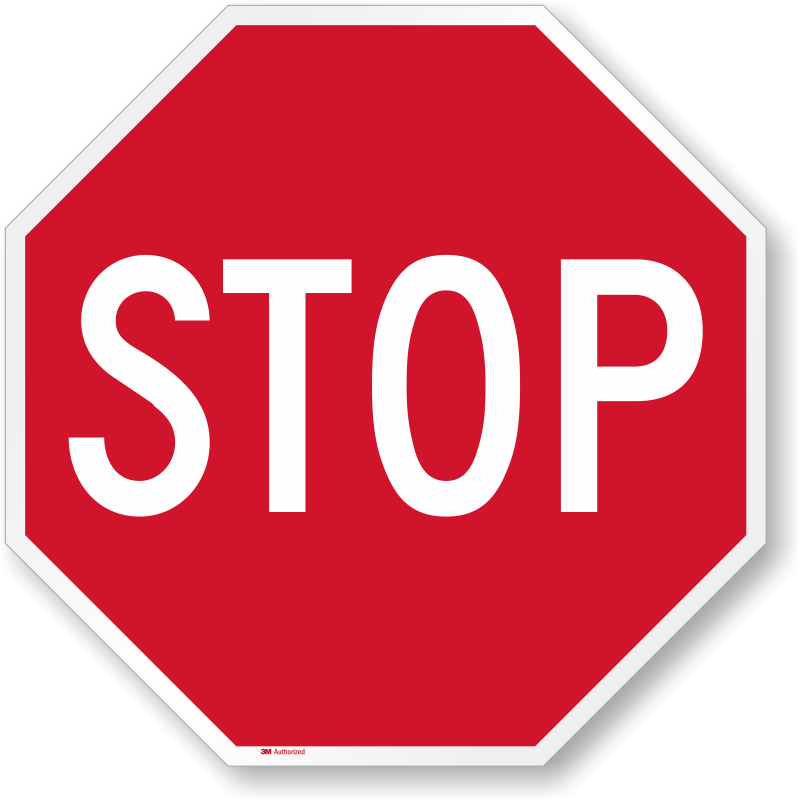 Heavy-duty reflective aluminum stop signs outlast the competition at an  unbeatable price! - Reflective Stop Signs are the industry's classic.-Signs  