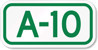 Parking Space Sign A-10