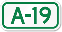 Parking Space Sign A-19