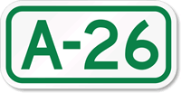 Parking Space Sign A-26