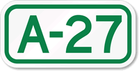 Parking Space Sign A-27