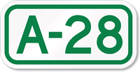 Parking Space Sign A-28