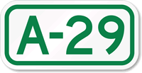 Parking Space Sign A-29