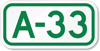 Parking Space Sign A-33
