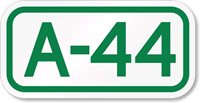 Parking Space Sign A-44