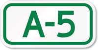 Parking Space Sign A-5