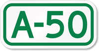 Parking Space Sign A-50