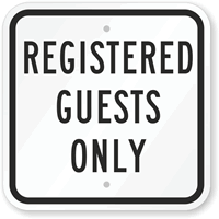 REGISTERED GUESTS ONLY Sign