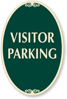 VISITOR PARKING Sign