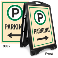Parking Sidewalk Sign Kit