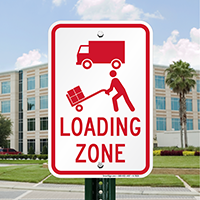 Loading Zone Signs (With Graphic)