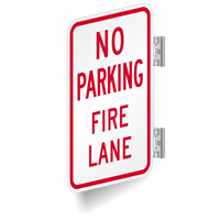 NO PARKING FIRE LANE Signs