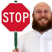 LawnBoss® STOP Sign