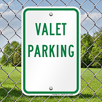 VALET PARKING Signs